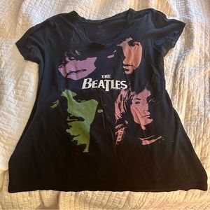 The Beatles Black T-shirt L or XL